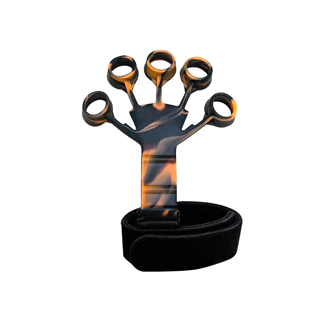 Finger Gripper Finger Exerciser Guitar Finger Exerciser 6 Resistant Levels Recovery Physical Tools Hand Strengthener for Patient