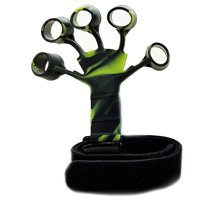 Finger Gripper Finger Exerciser Guitar Finger Exerciser 6 Resistant Levels Recovery Physical Tools Hand Strengthener for Patient