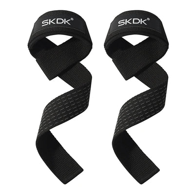 2Pcs Weightlifting Wrist Straps Strength Training Adjustable Non-Slip Gym Fitness Lifting Strap Wrist Support Sports Grip Band