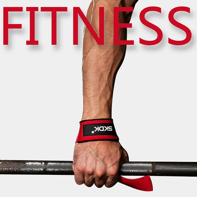 2Pcs Weightlifting Wrist Straps Strength Training Adjustable Non-Slip Gym Fitness Lifting Strap Wrist Support Sports Grip Band